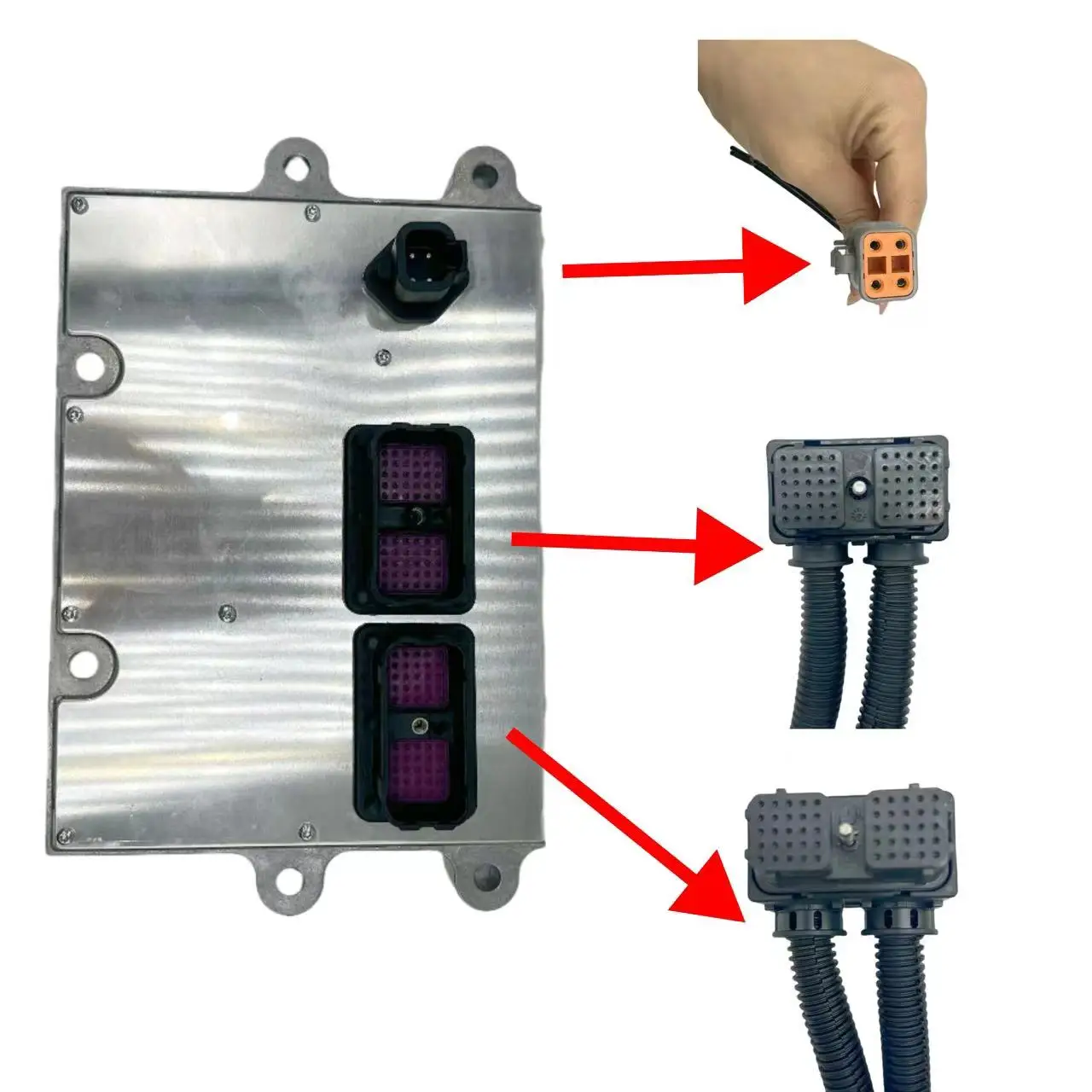50pin 60pin 4pin Applicable to Cummins engine ECU P4963807 connector