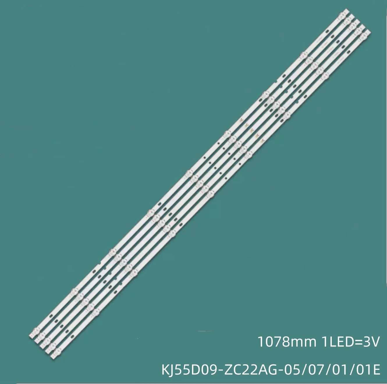 

LED Backlight Strip For KJ55D09-ZC22AG-05/07/01/01E DLED55HD 5X9 000 Awox DJT55SH Dijitsu DJT55SH LT-55N685AN ST-5530US 55LU1207