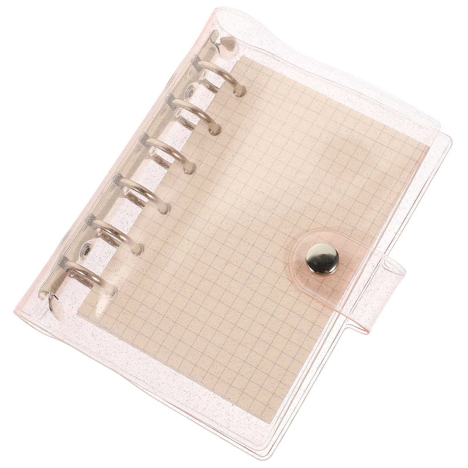 

Loose-leaf Notebook Binder Multi-function Notepad Lovely Pvc Student Practical Novelty Writing Shell