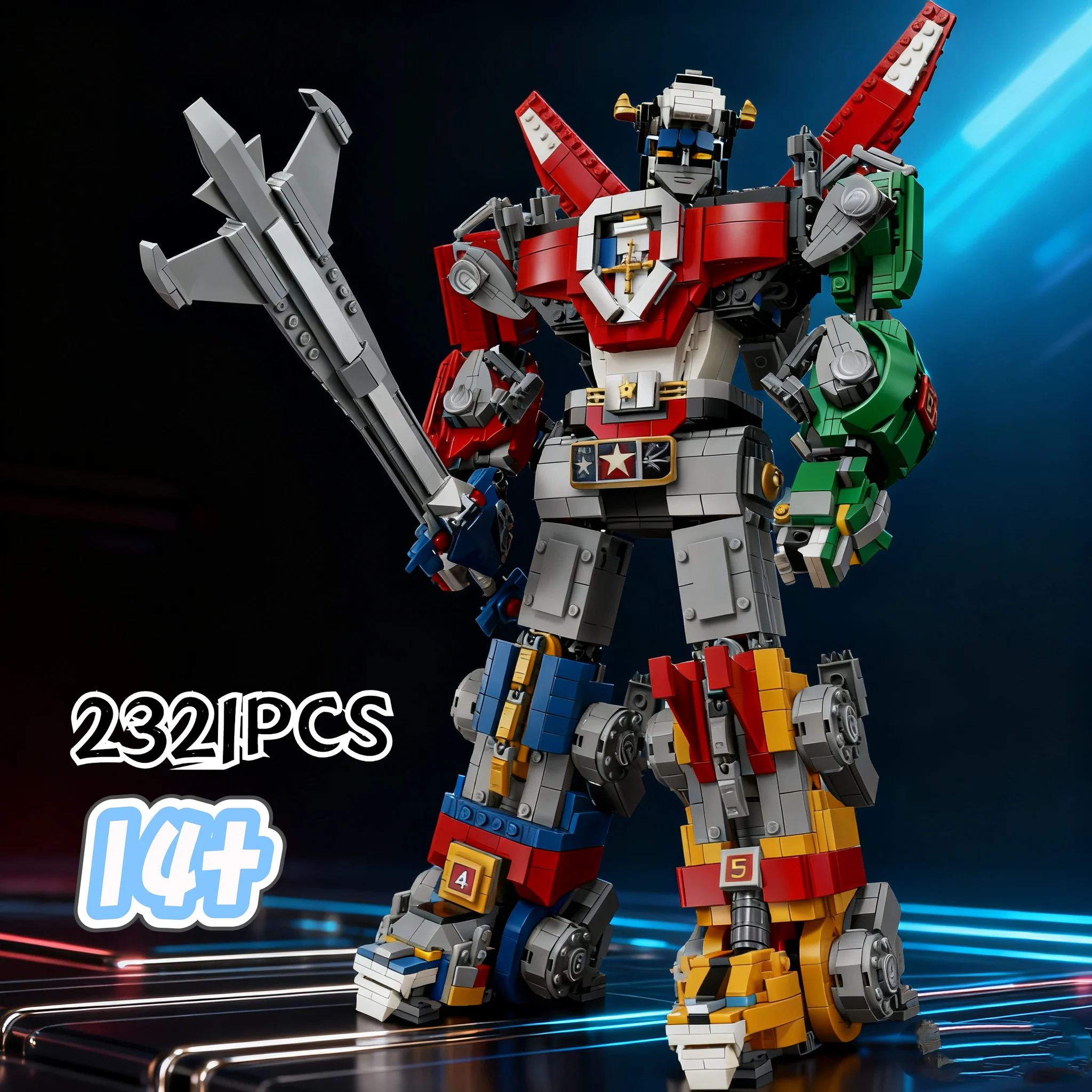 21311 Nuovo Arrivo Voltron Deformabile Modello Giocattolo 5 in 1 Mattoni Difensore dell'Universo Building Blocks Regalo Di Compleanno Di Natale