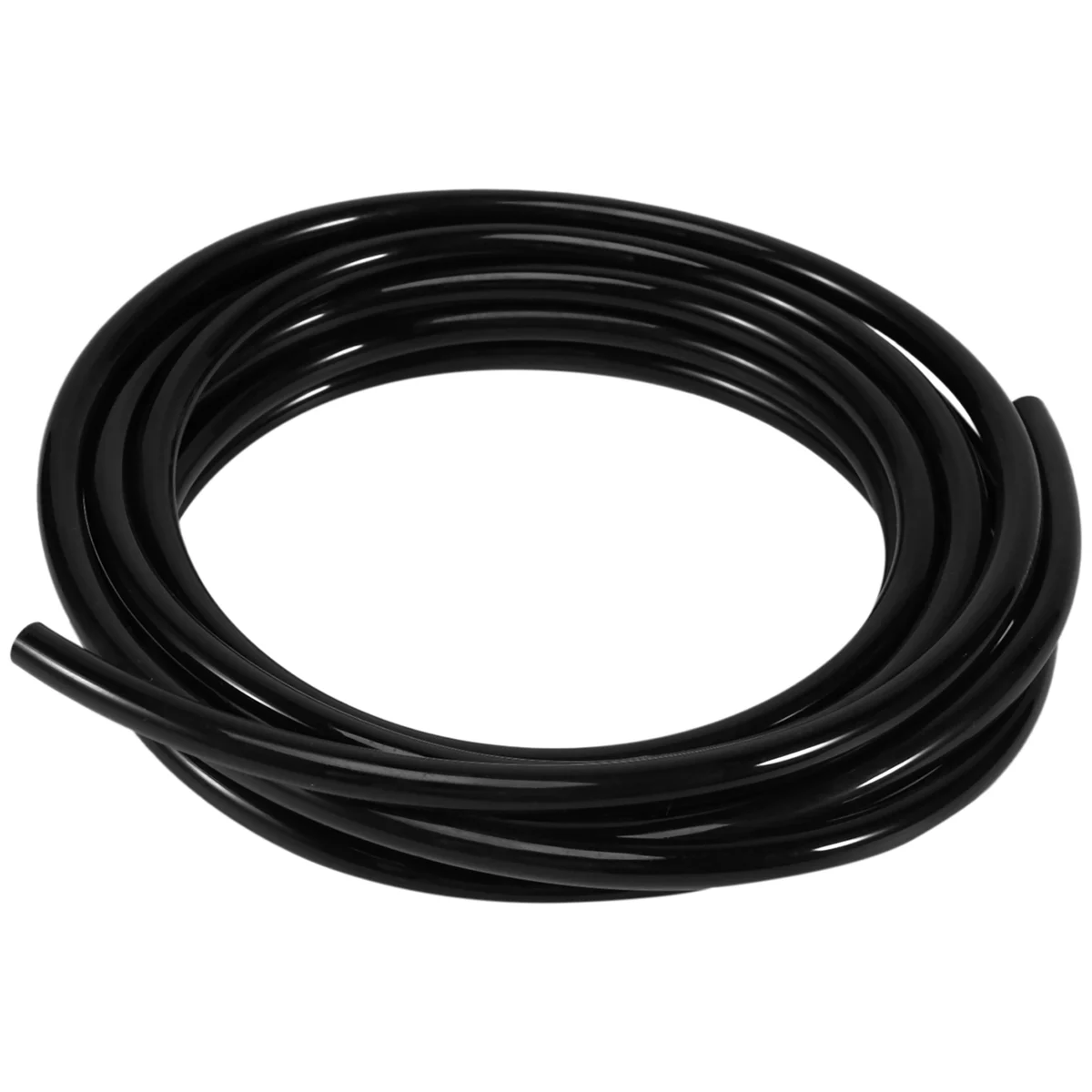 6mm x 4mm Pneumatic Air Compressor PU Hose Pipe 3 Meters Black