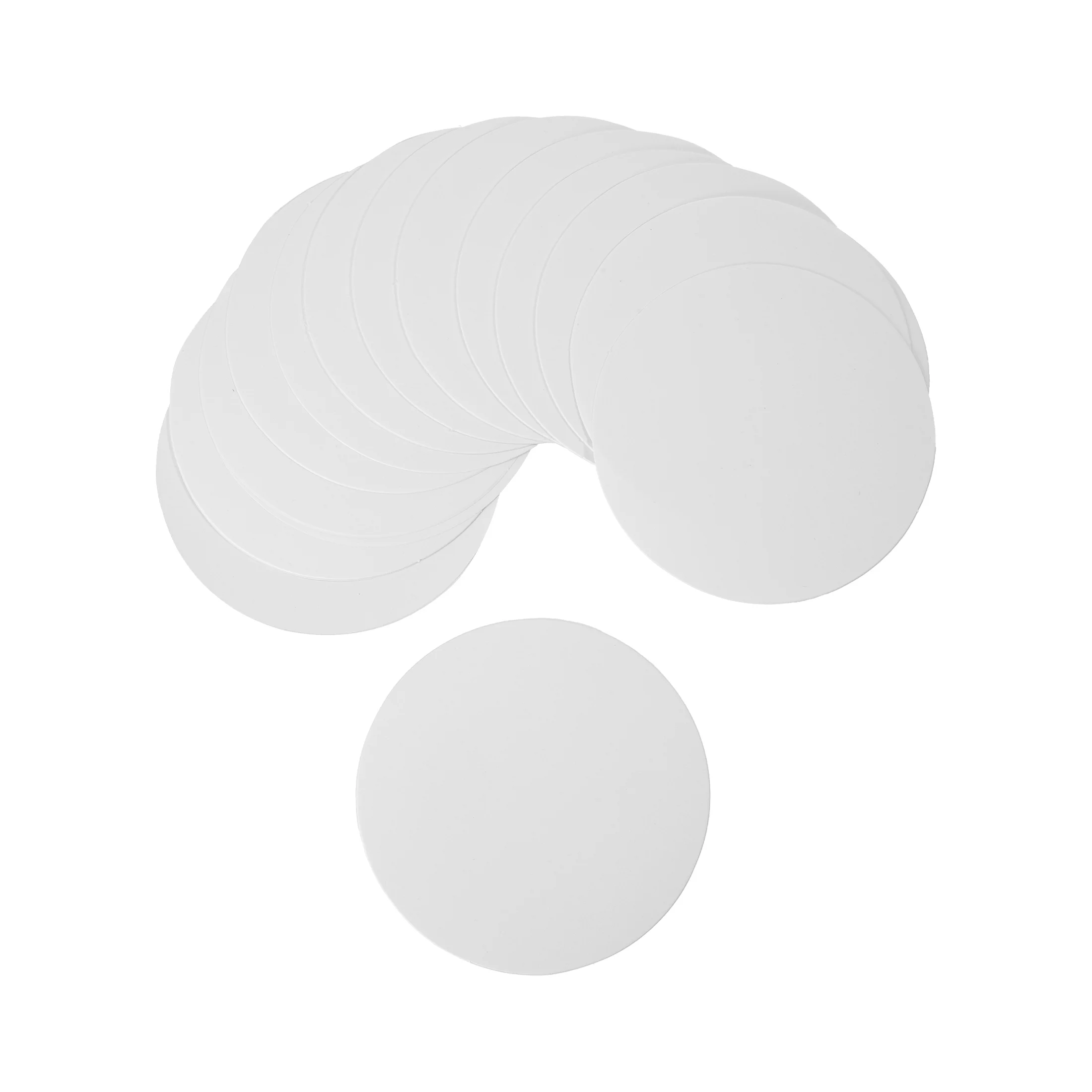100/200Pcs Clear Protective Plastic Film for 25/32/37/44/58/75mm Circle Badge Making DIY Badge Pin Materials Button Making Parts
