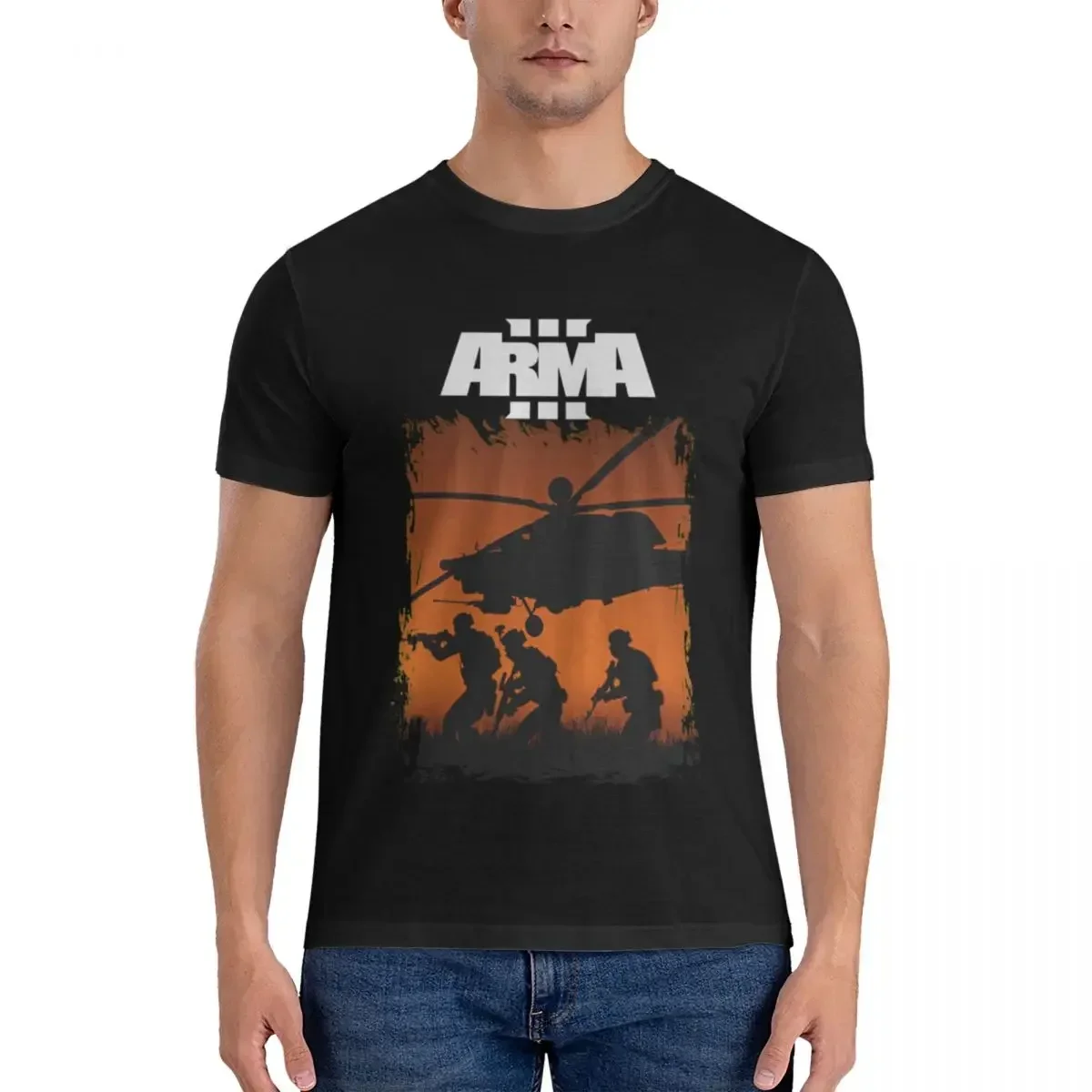 

Arma Iii T-ShirtArma 3 Active T-Shirt quick drying shirt Men's cotton t-shirt