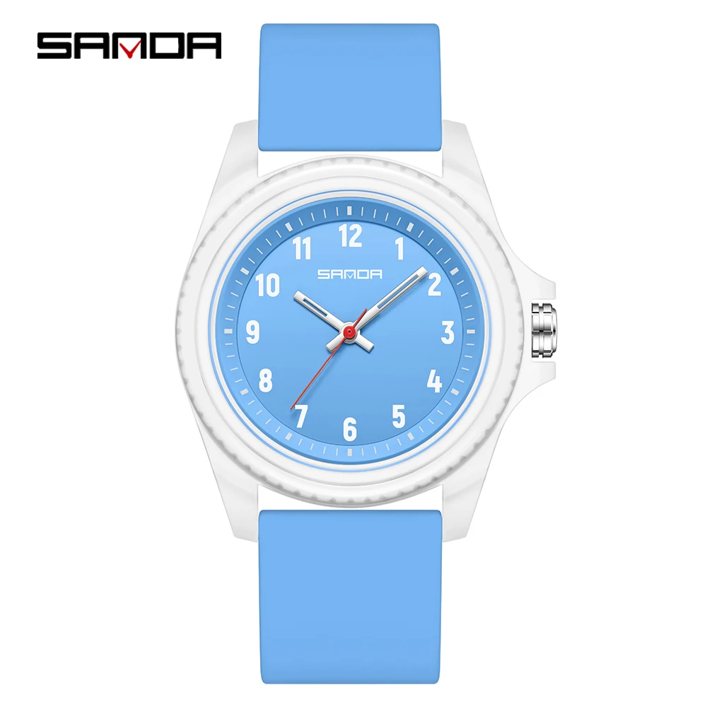 SANDA 3274 Casual Students Quartz Watches Simple Waterproof Shockproof Outdoor Sports Fashion Children Wristwatch reloj niño