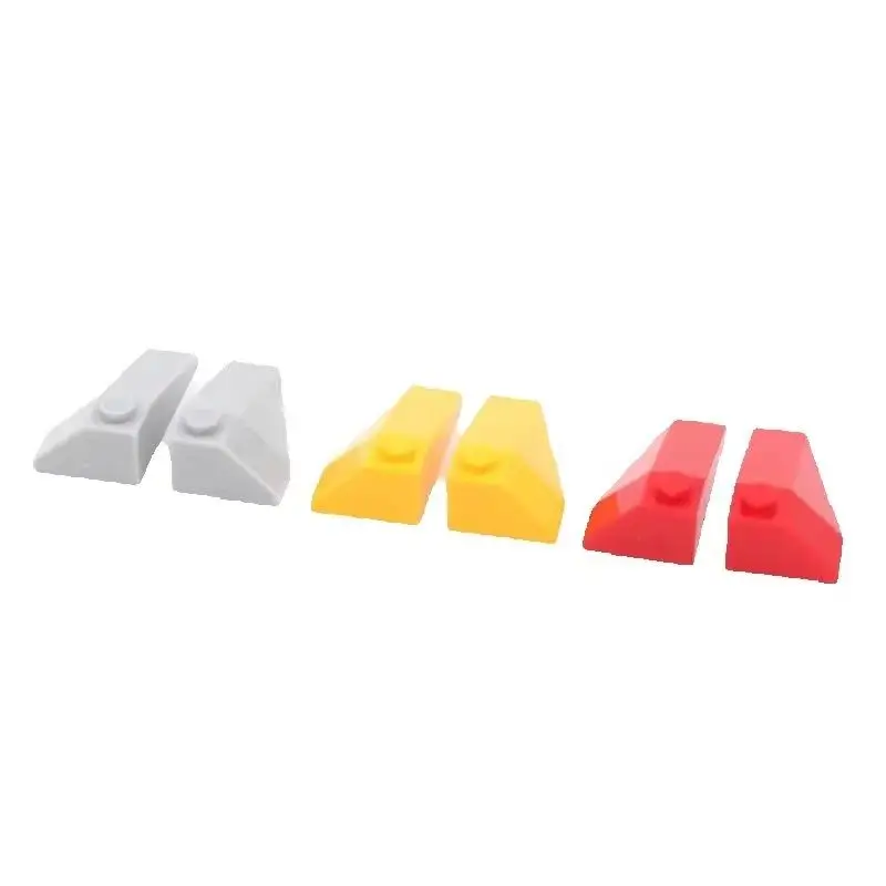 10Pcs 43710 children's DIY 4 x 2 Triple Left Building Block Moc Color Accessories Compatible with Brick Toy
