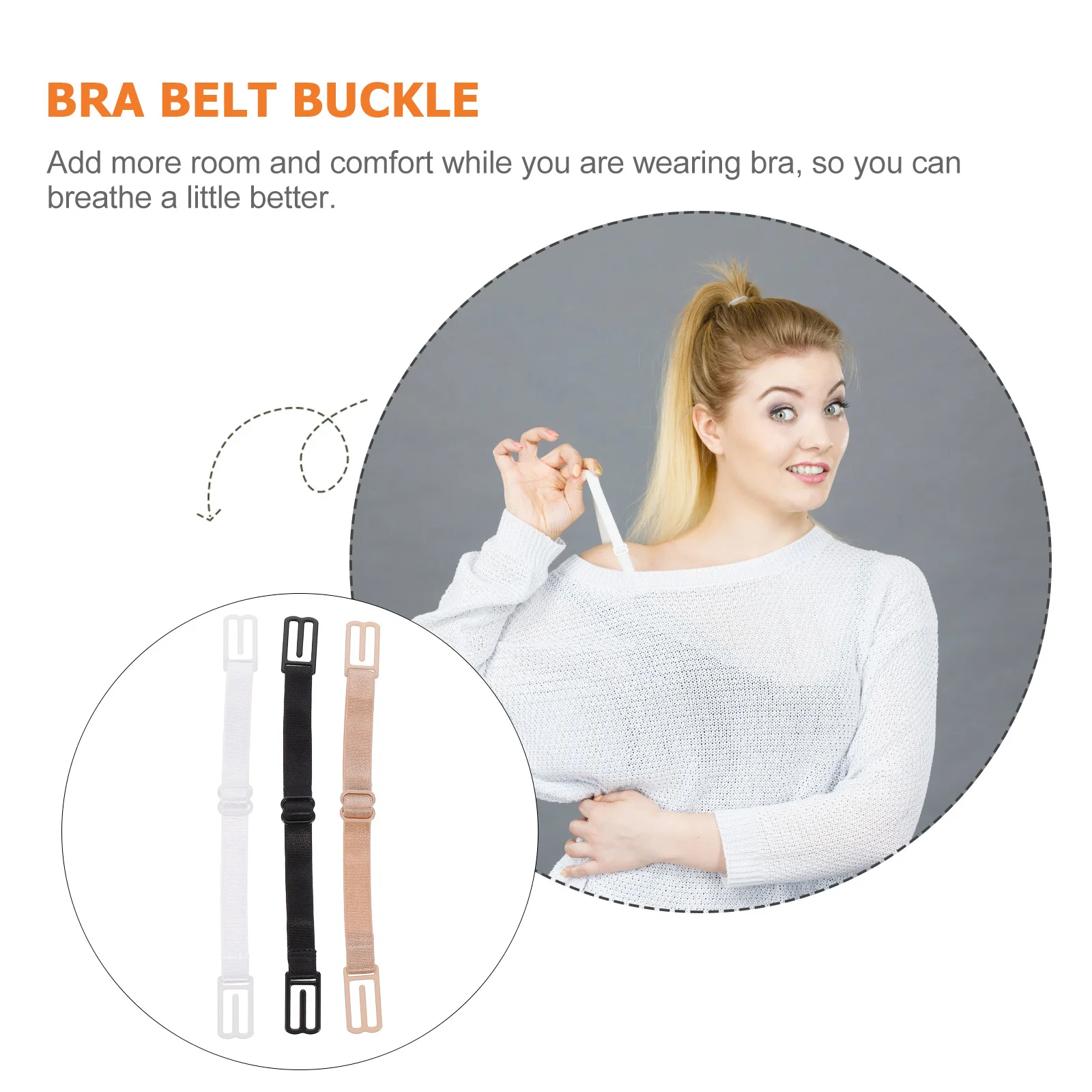 12 قطعة من ملحقات حزام الصدرية المرنة القابلة للتعديل للنساء، موسع حمالة الصدر لملحقات الملابس الداخلية المريحة لتخفيف التنفس