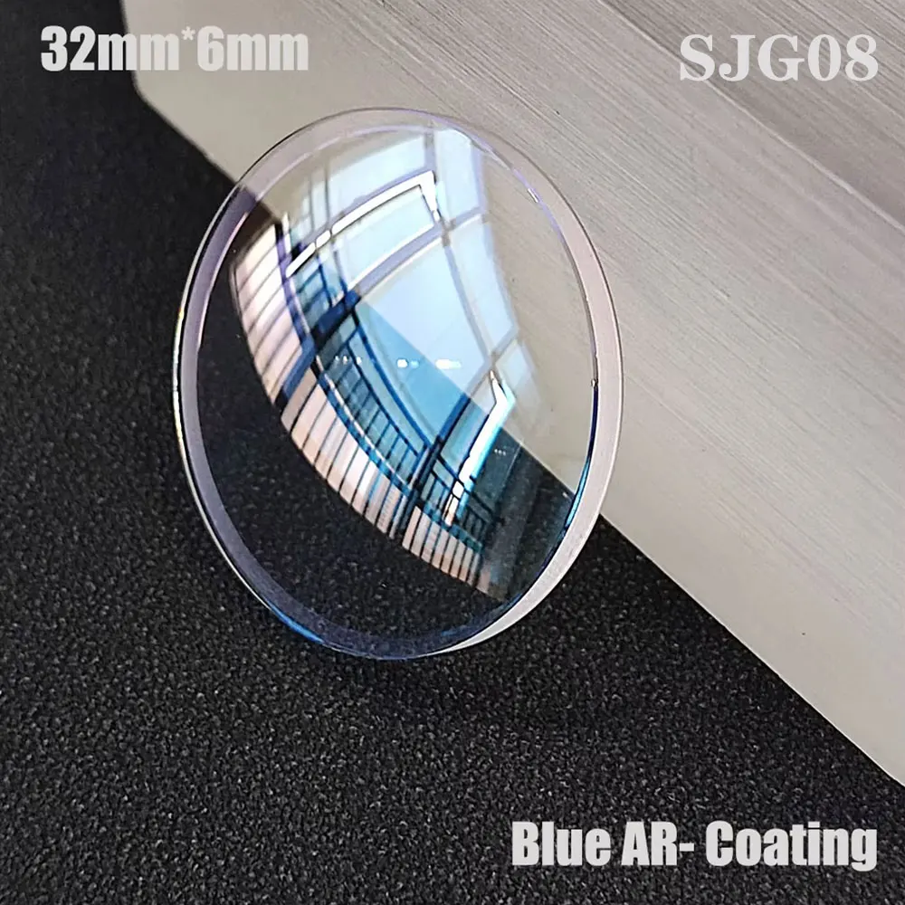 SJG08 32mm*mm6 Double Dome Sapphire Crystal SRP 777 SRPC 25K 1 SRPC 91 SRPA 21 SNA 411 SRPB 51 Watch Glass Replacement Parts