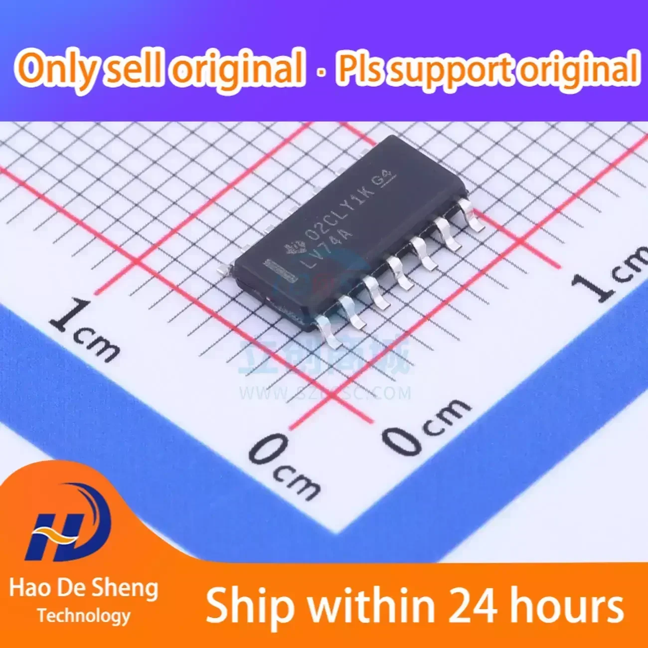 

10 шт./лот SN74LV74ADR SOIC-14 новый оригинальный в наличии