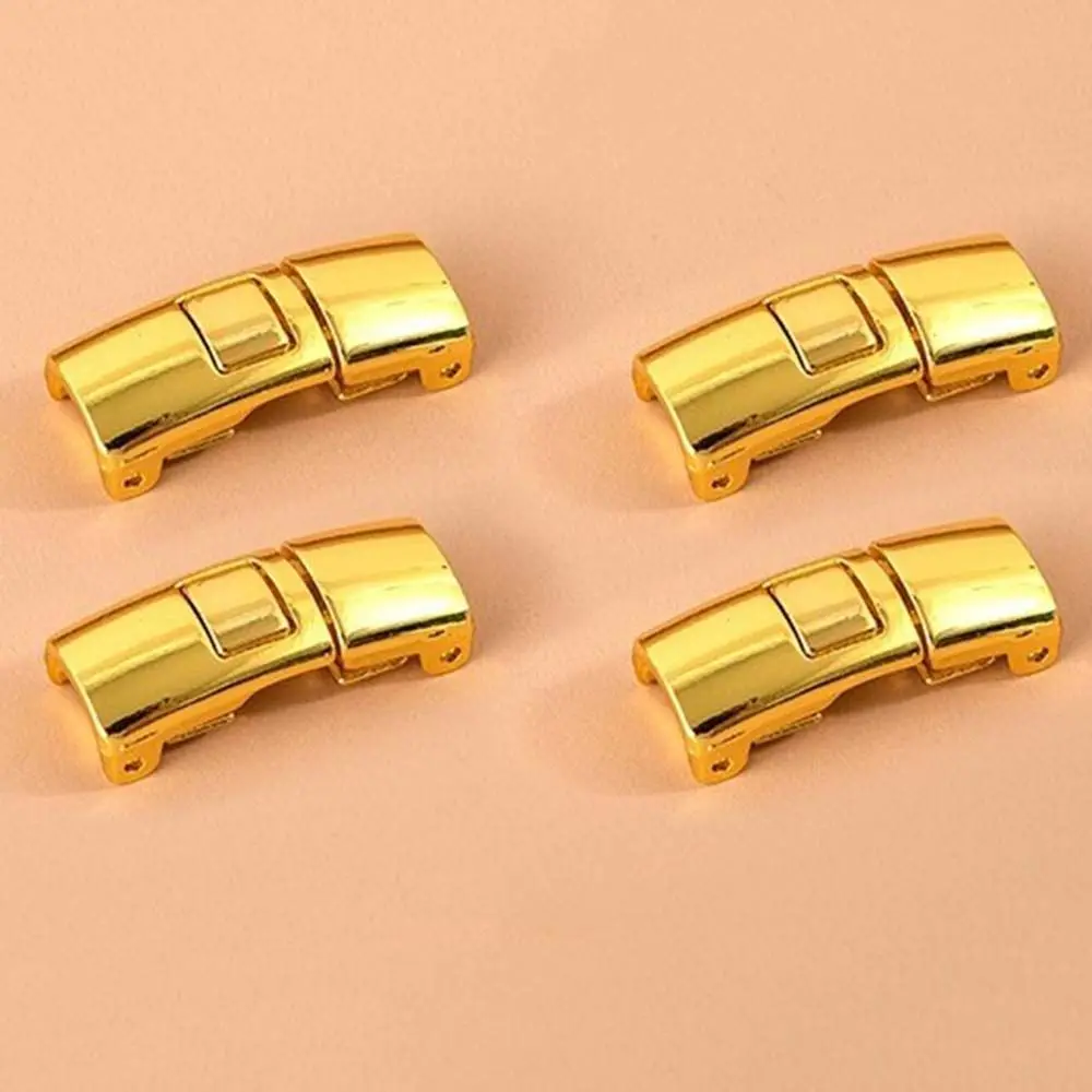 للجنسين الإبداعية لا التعادل أربطة الحذاء سلامة الأربطة السريعة المشبك أحذية رياضية سلاسل المفاجئة كسول الأربطة مشبك أربطة الحذاء قفل معدني #5