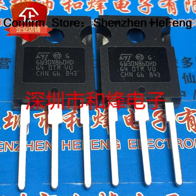 

10 шт. GW30NB60HD STGW30NB60HD TO-247 600 В 30 А ОРИГИНАЛ Быстрая доставка на складе