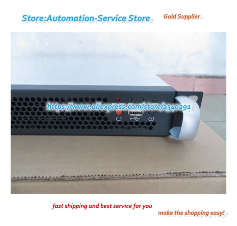 Шасси сервера промышленного управления 1U IDC Шасси сервера прицепа длиной 540 мм ATXPC