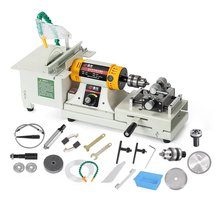 KW-18 950W Multifunctional Jewelry Diamond Jade Cutting Machine Table Saw Stone Cutting Table Polishing Machine