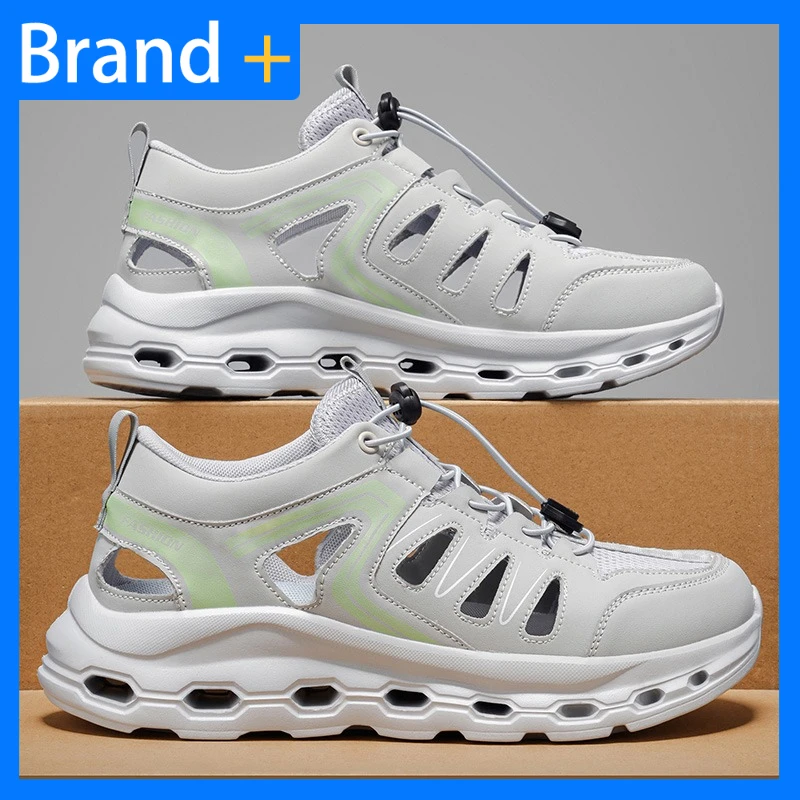 

Mens Sports Shoes Hollow Out Breathable Anti Slip Outdoor Stable Training Footwear Couple Casual Cushioned Fitness Running Shoes