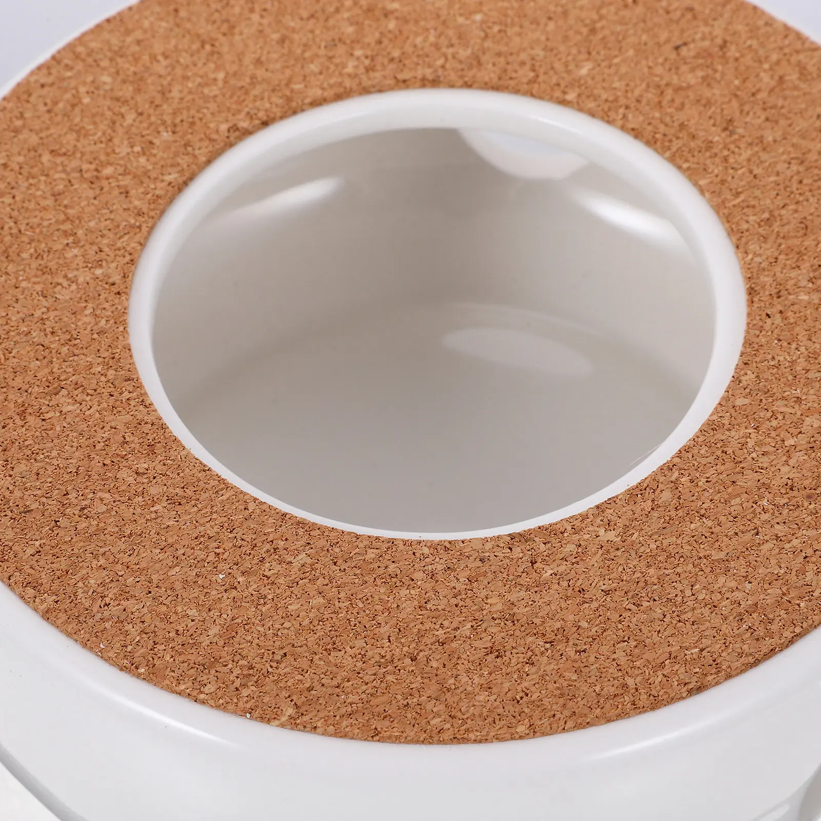 Ceramic Teapot Warmer Stable Material Heat Insulated Base for Tea Kettles Tea Light Warmer Home Use Teapot Heater Base