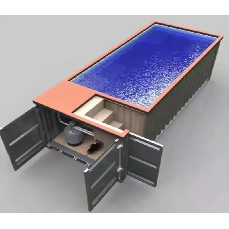 Cost Effective Container Pool Economic Price Shipping Container Pool for Small Business Home User
