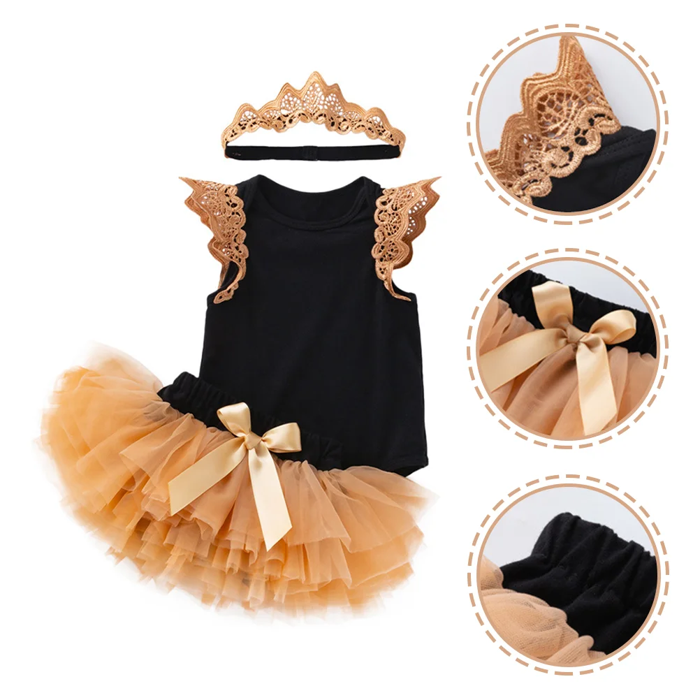 

Sleeveless Wing Romper Baby Girls Dress Outfit Outfits Mini Nylon Skirt Newborn Clothes Boys