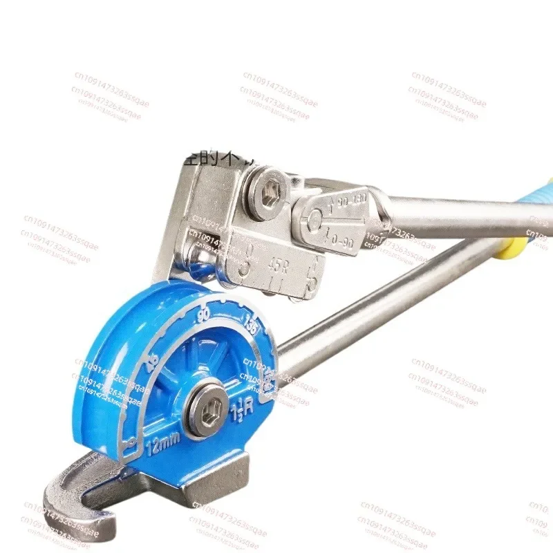 Stainless steel pipe bender Seamless  White Manual air conditioner Copper pipe Aluminum pipe 8mm10 Universal 12mm14