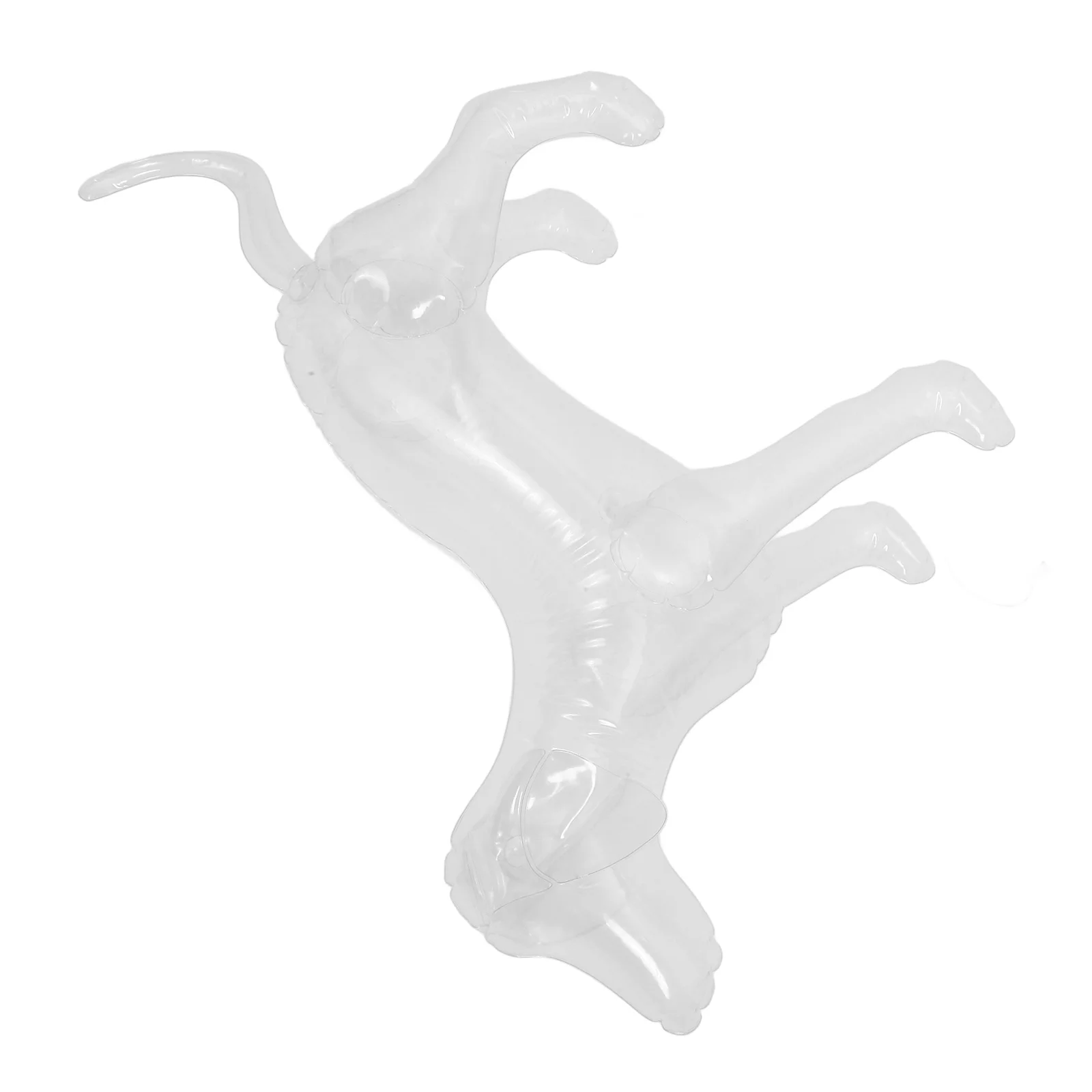 

Inflatable Pet Clothing Model Dog Mannequin Display Stand for Clothes Counter Reusable PVC Light Easy Inflation Adjustable Size
