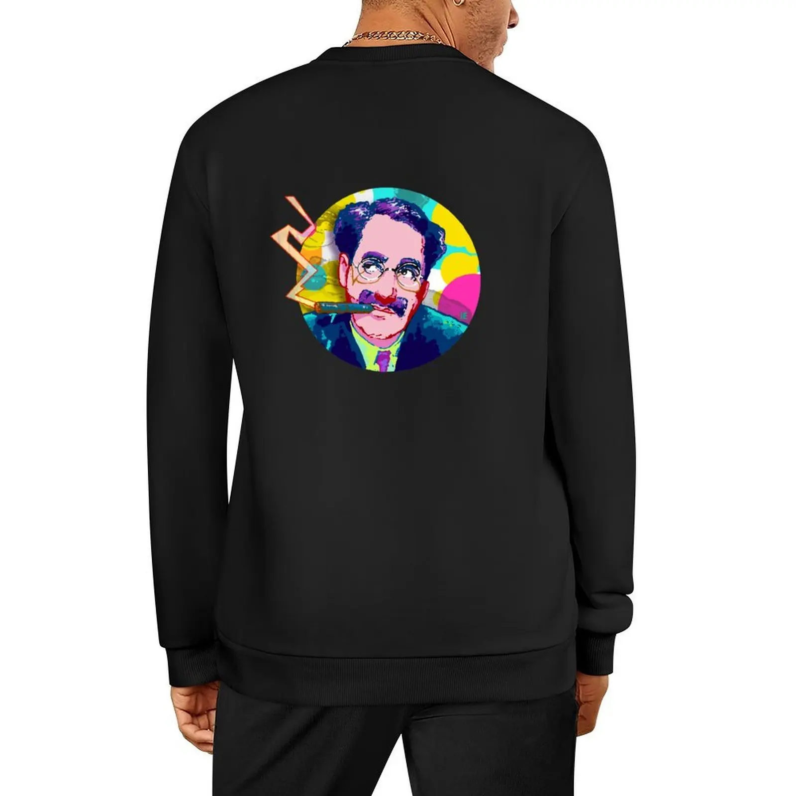 

ELECTRIC GROUCHO Pullover korean autumn clothes aesthetic clothing blouse male clothes aesthetic sweatshirts