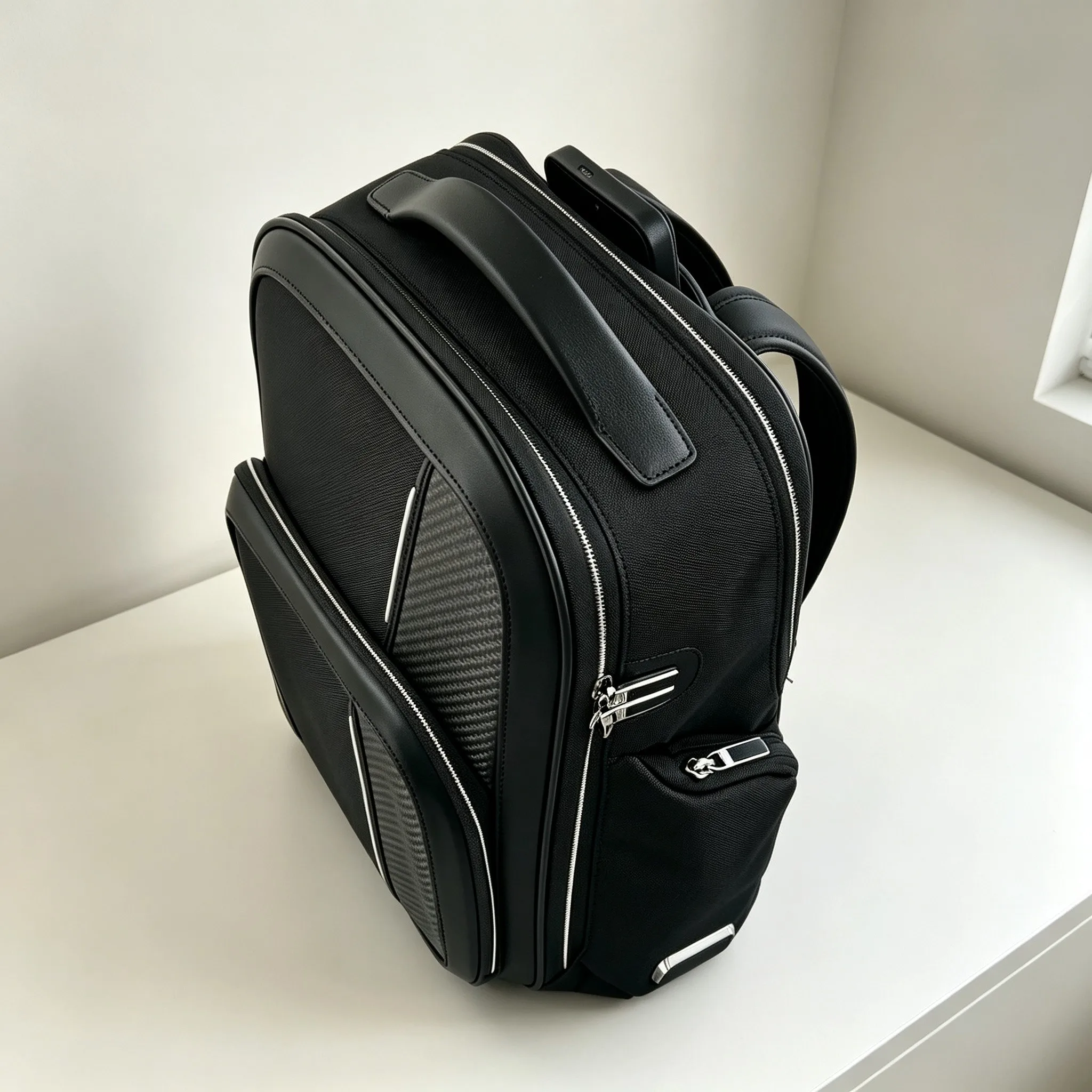 Men’s New Business Large Capacity Backpack, Stylish Unique Versatile School Daypack