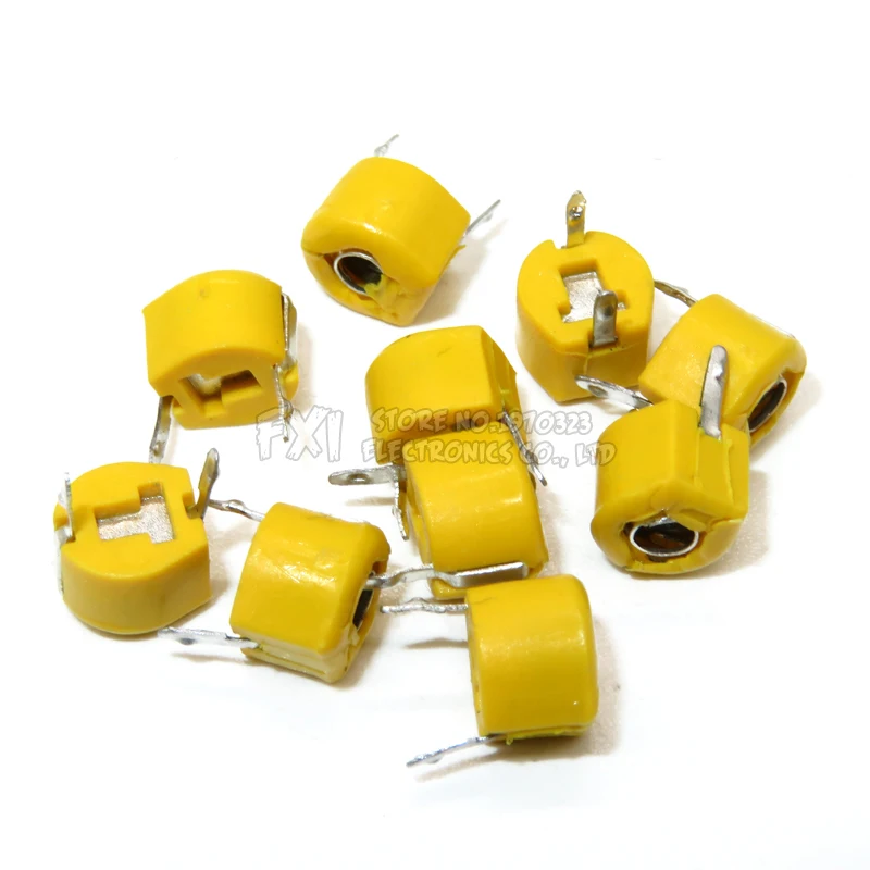 30pcs Adjustable capacitor JML06-1-5/10/20/30/40/60PF 6mm JML06-1 5PF~120PF DIP trimmer hjxrhgal variable capacity