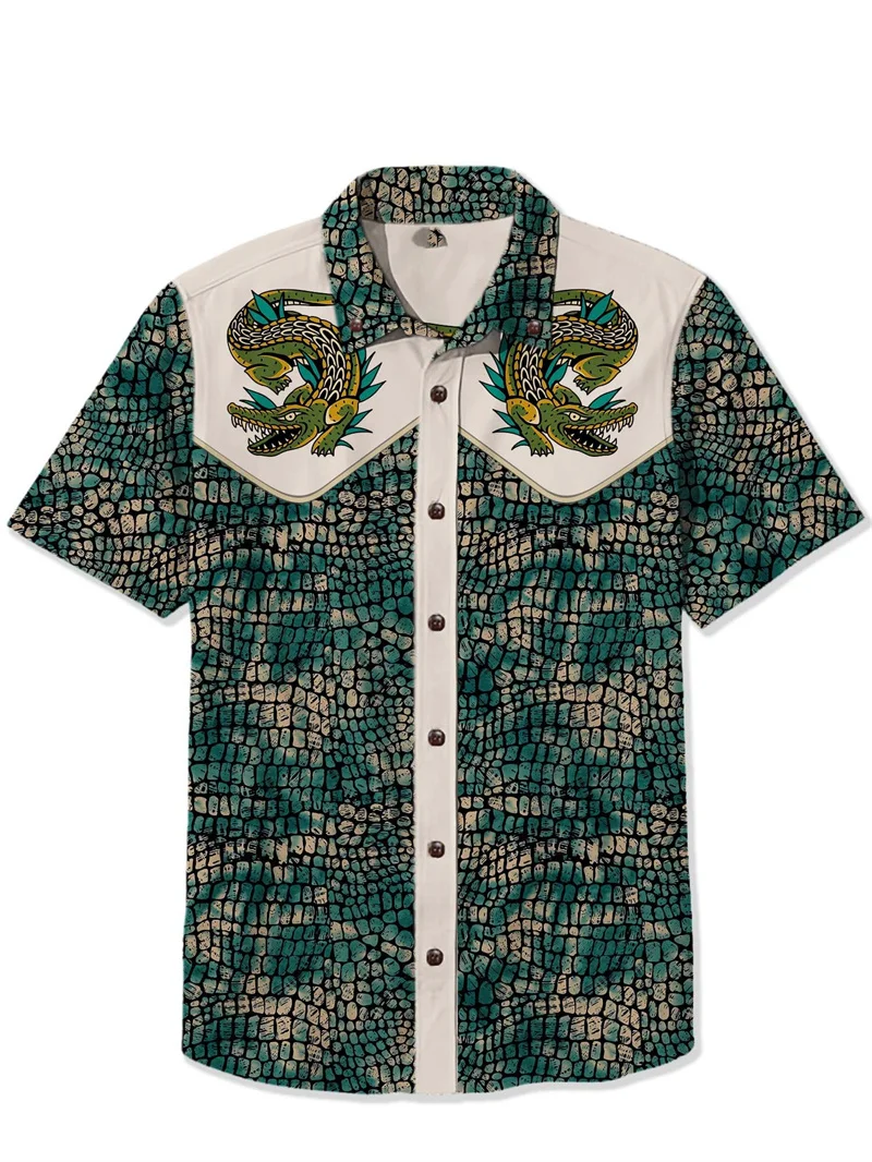 

Men's Summer Comfortable Breathable Casual Fashion Short Sleeve Hawaiian Shirt High Quality Top