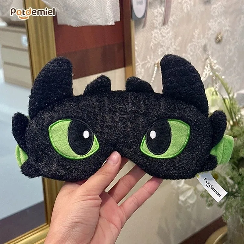 

Potdemiel беззубая маска для глаз Kawaii беззубая маска для сна мультфильм аниме периферийные устройства портативная дорожная маска для глаз модная маска для лица