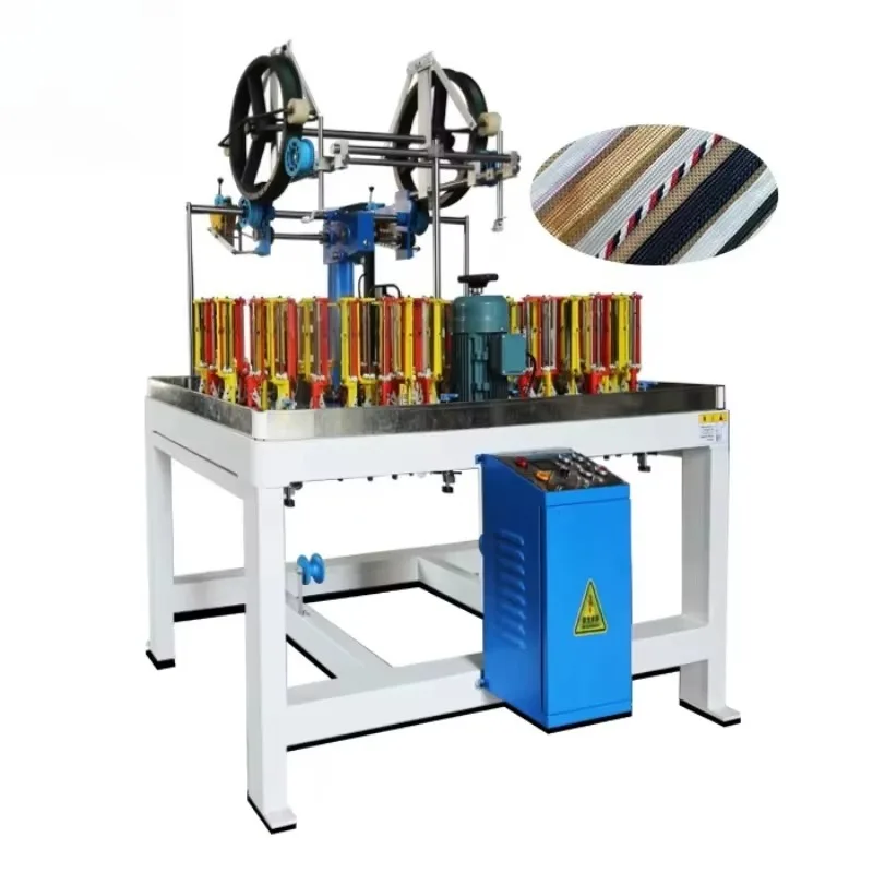 Nylon plastic rope making Shoelace knitting machine