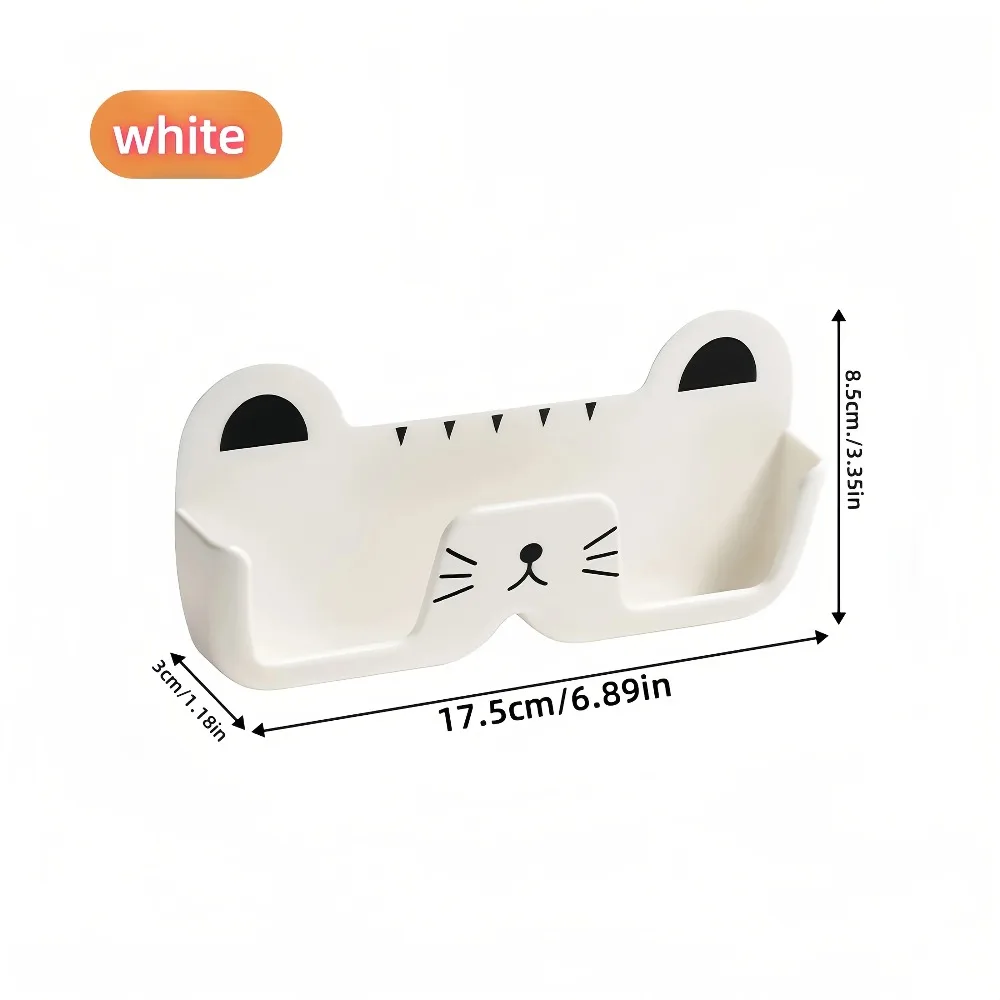 1pcs，Glasses Storage Rack, Wall-Mounted Home Sunglasses Organizer, No-Drill Wall Display Stand for Eyewear