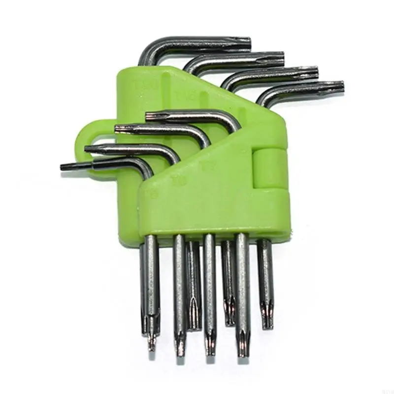 8Piece Star Screwdriver Star Wrench with T5-T 20 Size, Alloy Steel Driver for Precisely Screw Repair, Home Small Device M4YD