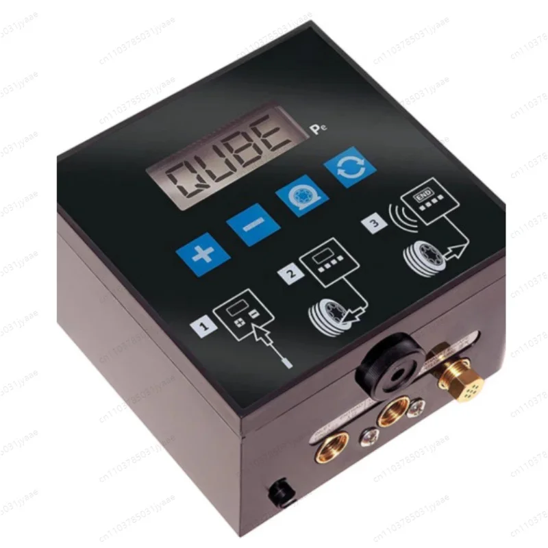 PCL High Precision Digital Wall-Mounted Tire Inflator, 0-15bar/220PSI Auto Air Pump for Car/Motorcycle/Bicycle