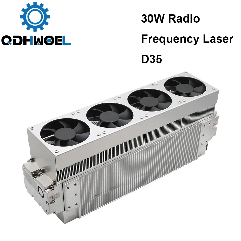 

QDHWOEL DAVI CO2 RF Laser Module 30W 10.6um Laser Source For CO2 Engraving Marking Machine