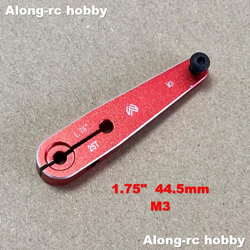 Skywing SW030HV SW988 SW989 Servoteile Mini 25T 1,0 Zoll M2 1,25" 1,5" 1,75" Metallarm für RC-Modellflugzeug 3D-Flugzeug – Detail 25