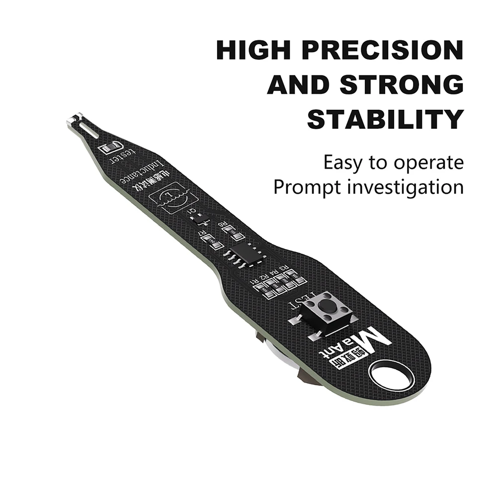M093 M093B Inductance Tester Motherboard Coil Tester Inductance Detector Electromagnetic Induction Meter Rapid Fault Detection