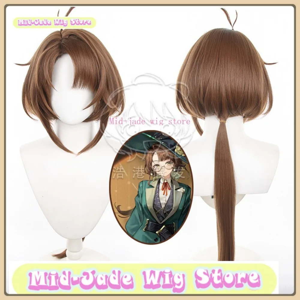 

Mid-jade Wig Store Kakan Cosplay Wig Anime Game Role-playing Costume Halloween Costume Props Synthetic Hair