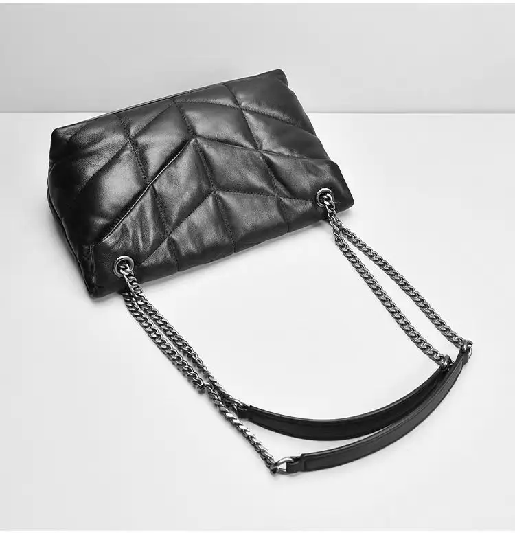 

Large capacity women's bag 2024 new high-end soft leather armpit single shoulder baozi mother work commuting tote bag