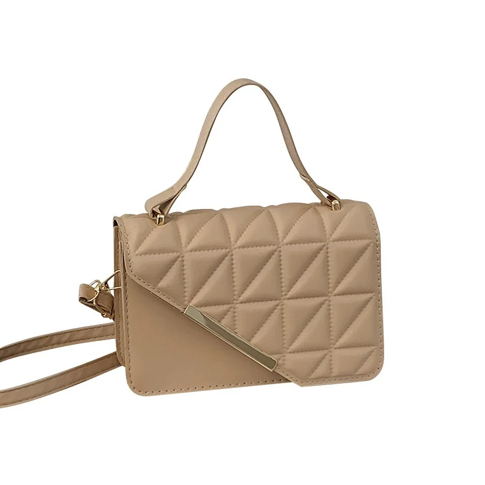 

Сумка через плечо из искусственной кожи квадратного дизайна, большая вместительная сумка через плечо, легкий кошелек с регулируемым ремешком, женский кошелек