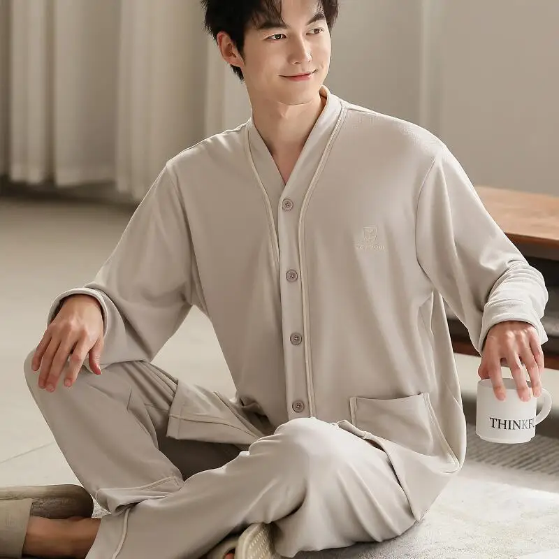 

Мужская одежда, костюм, мужские пижамы, домашняя одежда, комплект спортивной одежды, повседневная одежда, халат, брюки Y2k, осенняя одежда, модные пижамы оптом