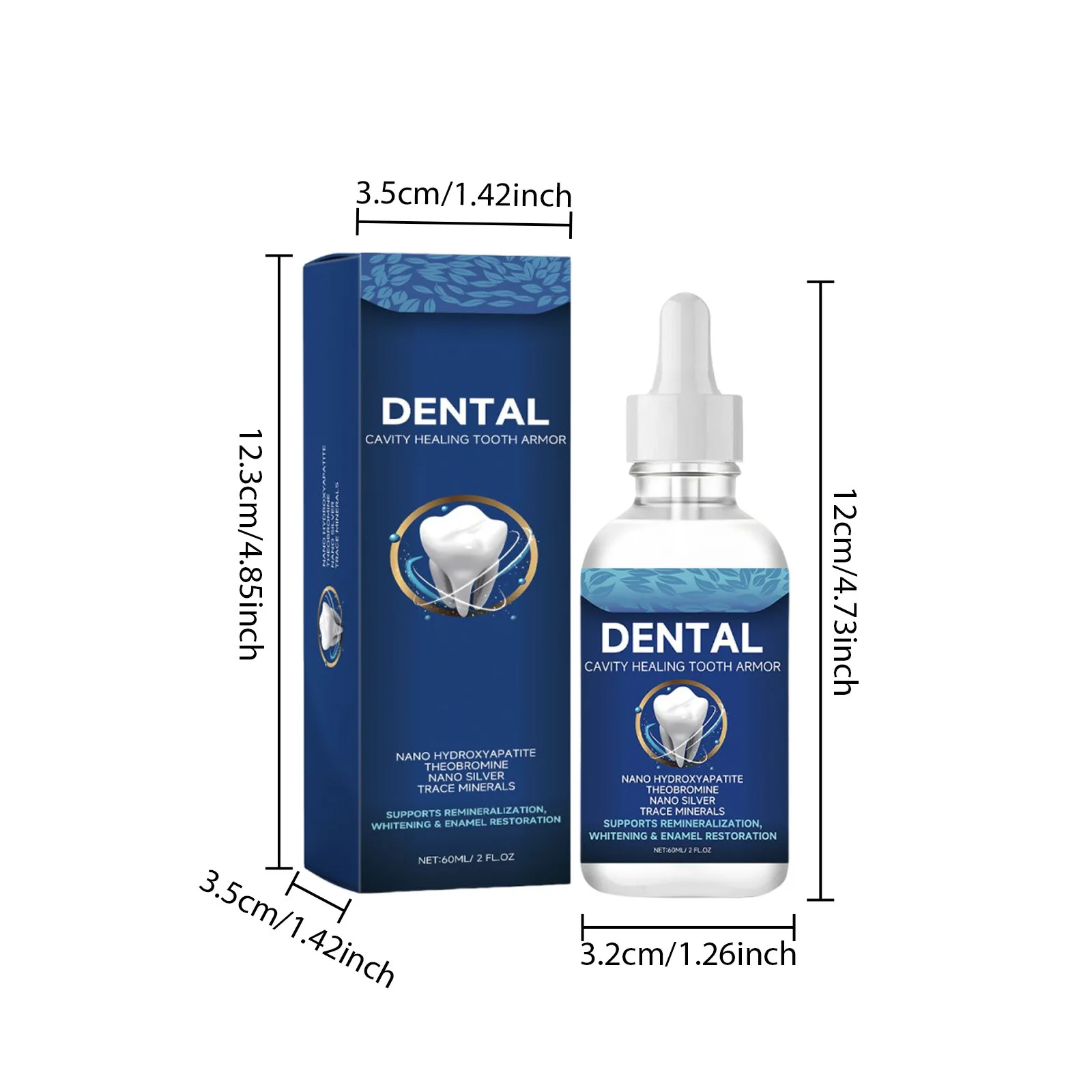 Professionelles Zahnaufhellungs-Serum zur Entfernung von Rauch- und Teeflecken, für ein strahlendes Lächeln, sanfte, nicht reizende tägliche Zahnpflege-Essenz – Detail 7