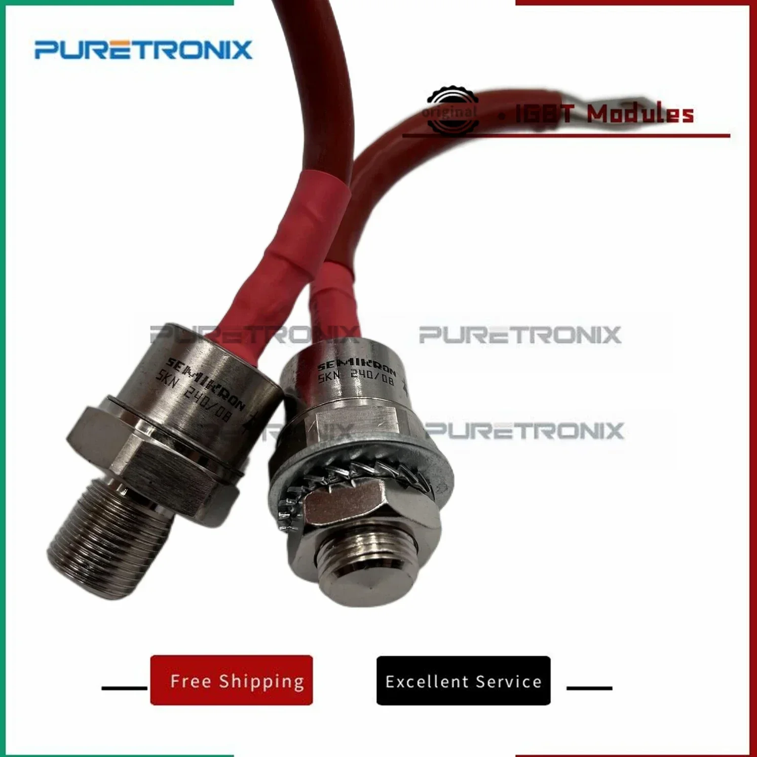 Módulo original novo do tiristor, SKN240/08, SKR240/08