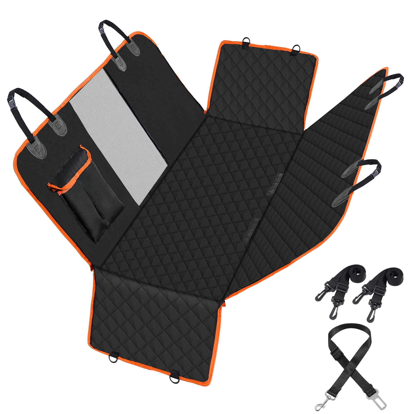 

Universal Waterproof Pet Seat Cover for Cars - Non-Slip Dog & Cat Mat for Back Seat/Trunk - Easy Clean Travel Accessories