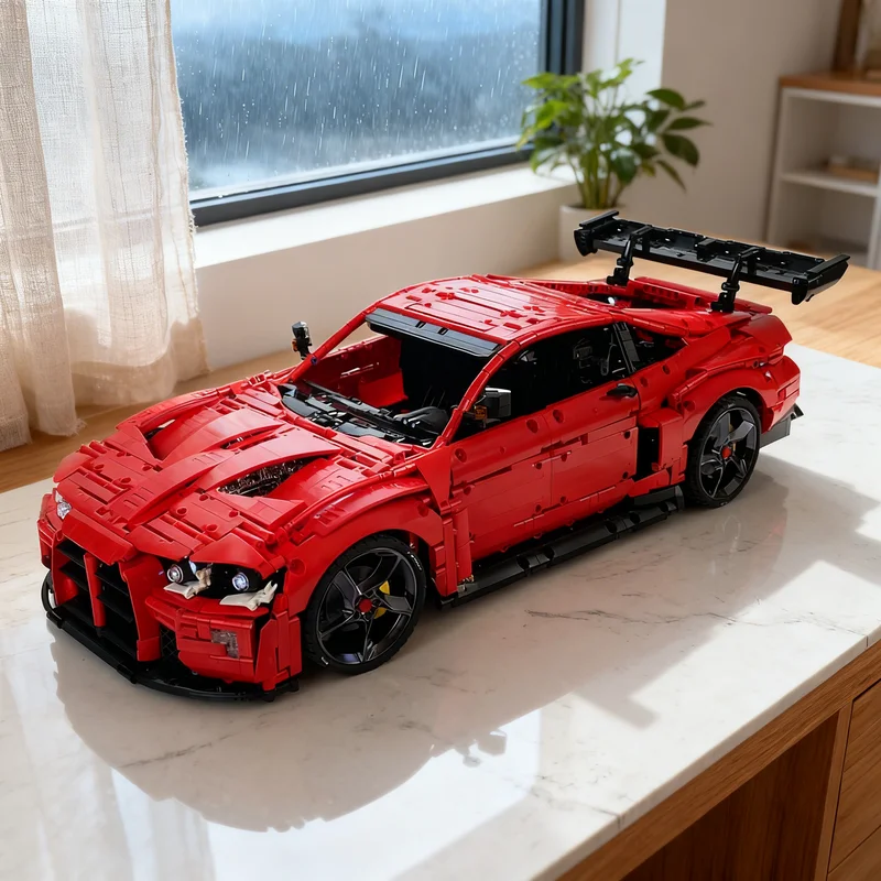 

3784 детали MOC BMWedd M4 GT3: Техническая модель-конструктор. Креативный подарок, коллекционный декор для детей и взрослых, для дома и офиса.