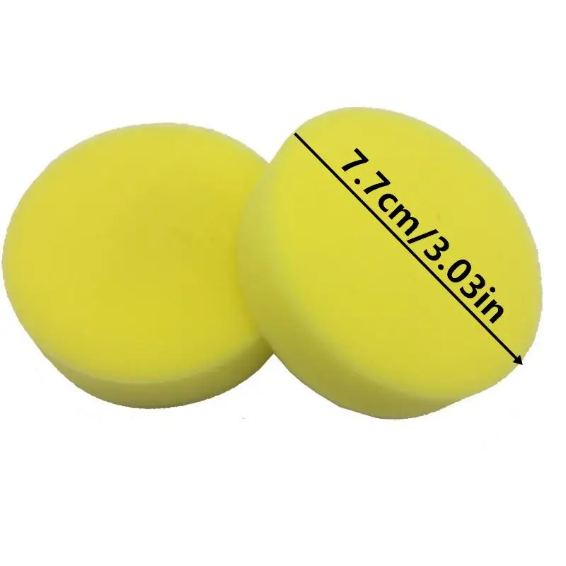 10/15PCS Yellow Sponges For Beginners Coloring Round Sponge Watercolour Sponge Painting To Paint Crafts Sponges Crafts