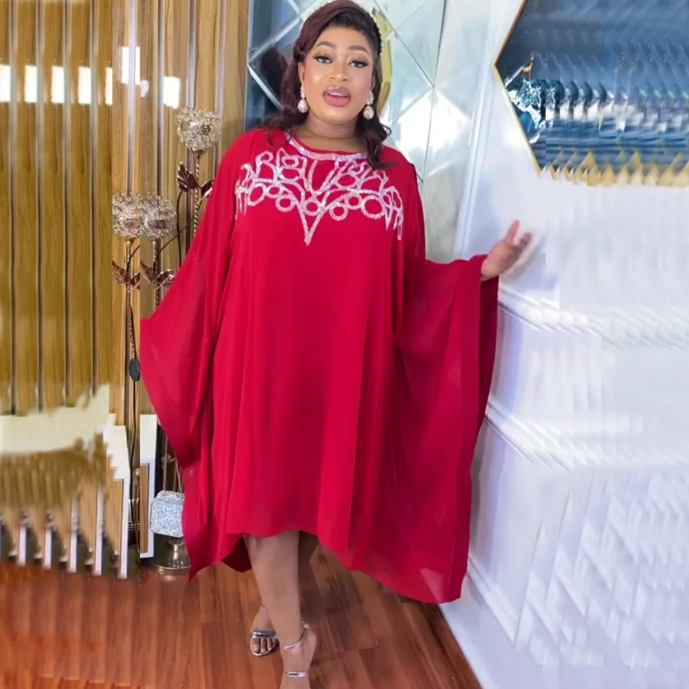 Abiti africani per le donne 2025 Abiti estivi africani Dashiki Ankara Bazin Abito tradizionale Abito lungo caftano musulmano di grandi dimensioni