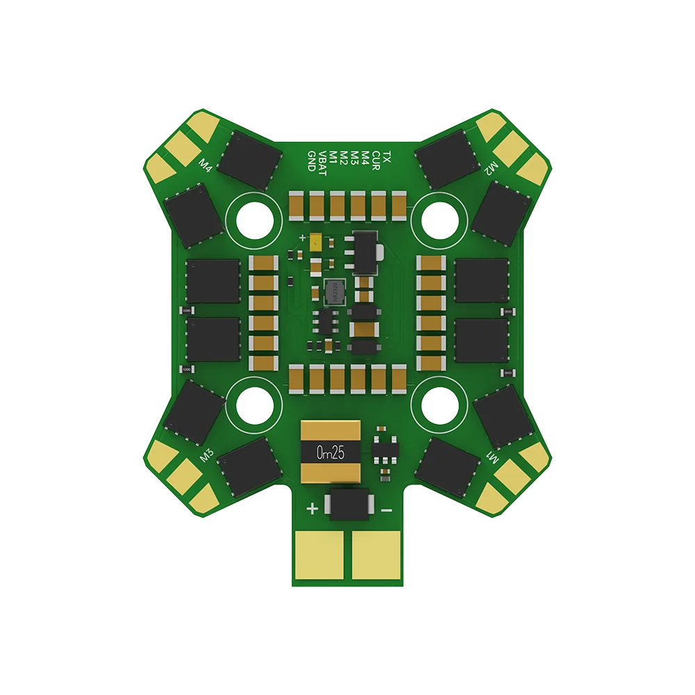 

iFlight BLITZ E55R BLHeli32 2-6S 4-IN-1 Brushless ESC DShot150/300/600/MultiShot/OneShot 20x20mm for FPV Freestyle Racing Drone