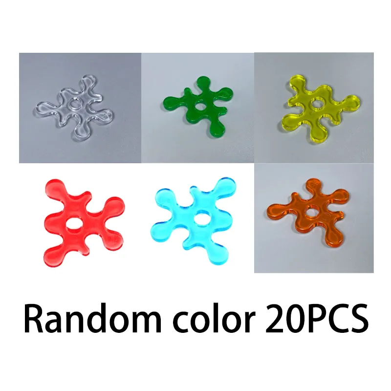 MOC ビルディングブロック液体血プールミルクアイスキューブ雪片炎キャンドル火キャンプファイヤーアクセサリー DIY おもちゃモデルレンガ A041