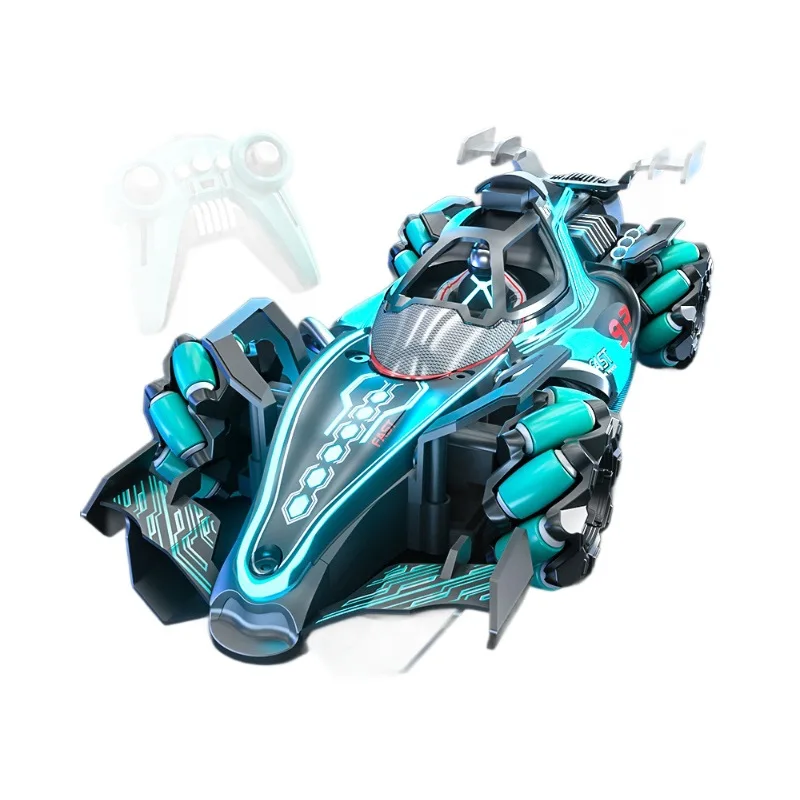Children'S Remote Control Car F1 Spray 2.4g Remote Control Car Gesture Induction Racing Stunt Drift 4wd Children'S Birthday Gift