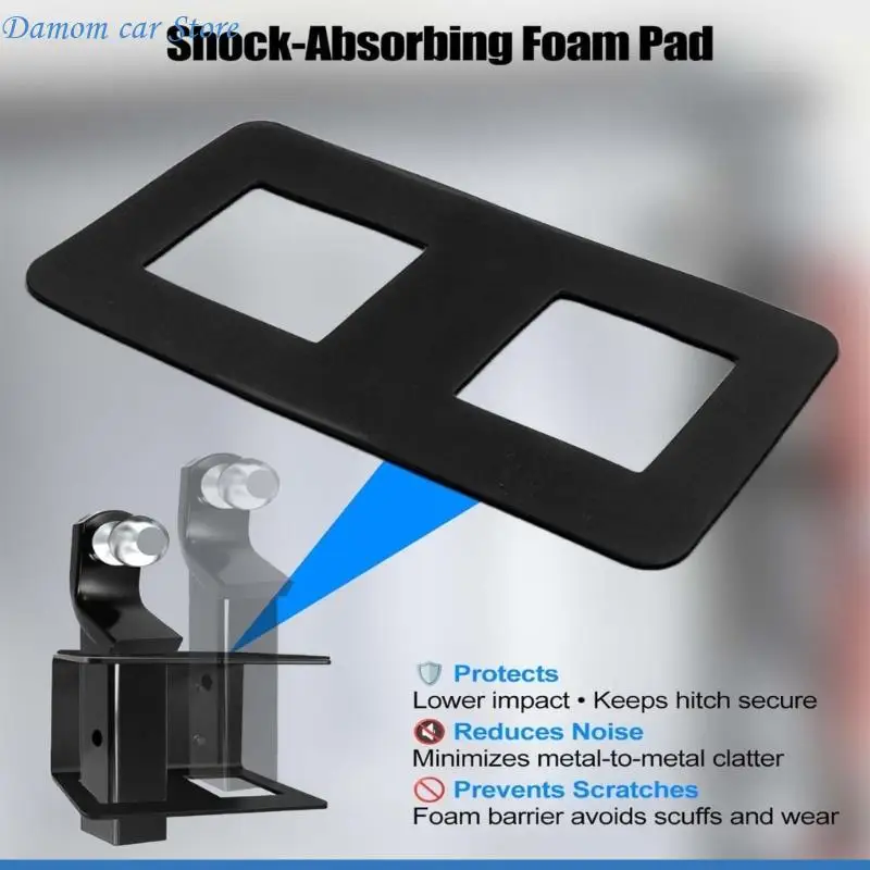 A2UC High Capacity Trailer Hitch Storage Organizers For Truck Bed Supports 300 LBS Featuring Shock Padding And Easy Installation
