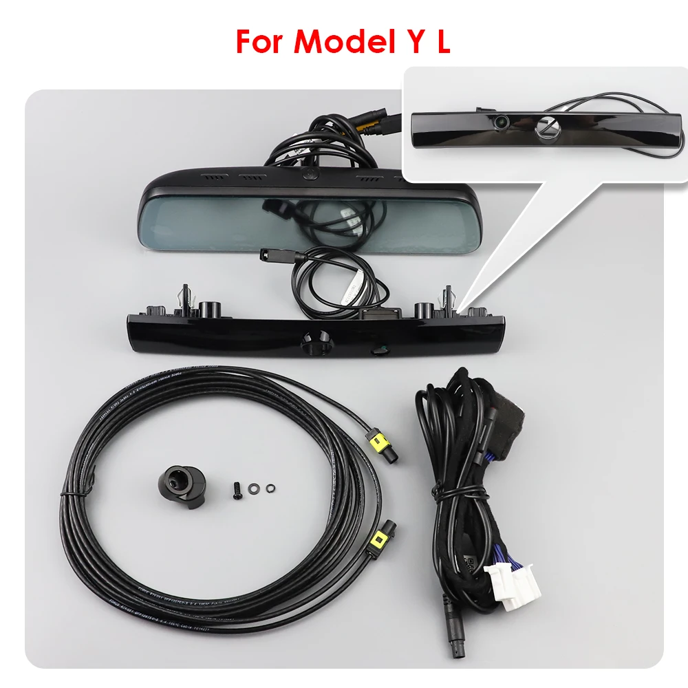 Neuer Tesla Stream Media Rückspiegel 9,35 Zoll Digitaler Streaming-Spiegel Dashcam mit Nachtsicht für Model 3 Y Y Juniper – Detail 6