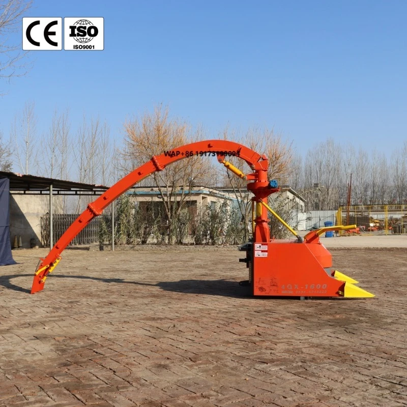 Professional 1600mm Pto Mini Silage Chopper Tractor Machine Forage Harvester Header Cost Effective
